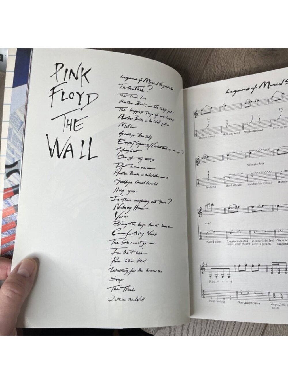 Pink Floyd: The Wall Guitar Tab Edition Paperback Hal Leonard - Picture 5 of 7